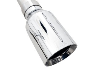 Ford F150 Performance Exhaust - Rear - AWE Tuning - Cat Back, Dual Split Rear Exit - Chrome Silver - `21-`27